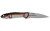 Kershaw Leek Rainbow Trout Folding Knife - Assisted Opening, 3-Inch Plain Edge, 14C28N Steel