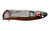 Kershaw Leek Rainbow Trout Folding Knife - Assisted Opening, 3-Inch Plain Edge, 14C28N Steel