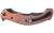 Columbia River Knife & Tool Ritual Compact Folding Knife - 3.33 Inch 12C27 Steel Assisted Opening with Micarta Handle
