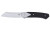 Columbia River Knife & Tool Viento Folding Knife with D2 Blade, 3.23-inch Plain Edge, Black Handle