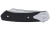 Columbia River Knife & Tool Viento Folding Knife with D2 Blade, 3.23-inch Plain Edge, Black Handle