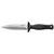 Cold Steel Counter Tac I Fixed Blade Knife with Sheath  5-inch Plain Edge, Black Handle