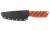 Outdoor Edge Razor HTX Folding Knife, 5-Inch Plain Edge, Multi-Color Handle