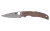 Spyderco Native Chief Lightweight Folding Knife with CPM 15V Steel, 4.02-Inch Blade, Brown FRN Handle