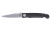 Columbia River Knife & Tool CRKT Fidus Folding Knife with Plain Edge and Black Handle