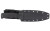 SOG Knives & Tools Seal Pup Elite Fixed Blade Knife with Nylon Sheath – 4.85 Inch Blade, AUS 8 Steel, Black