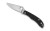 Spyderco Honeybee G-10 Folding Knife with 1.68-Inch Plain Edge Blade - Black Handle