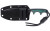 Columbia River Knife & Tool Minimalist Nessmuk Fixed Blade Knife with Green Handle and Sheath