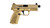 FN 509 Midsize Tactical 9mm Semi-Auto Pistol with Flat Dark Earth Finish and 24+1 Capacity
