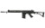 DS Arms DSA SA58 Bush Warrior 762 NATO Semi-Automatic Rifle with Folding Stock and 18-Inch Barrel