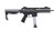 B&T SPC9 9mm Short Barrel Rifle with Tele Stock and Flip-up AR Sights