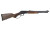 Henry Repeating Arms H12 Provider Carbine, Lever Action Rifle, .44 Magnum/.44 Special, 20 Threaded Barrel, 5/8X24 Thread Pitch, Round Blued Steel, Blued Steel Receiver, American Walnut Stock, Checkered Grip, Adjustable Semi-Buckhorn Rear Sight wit...