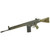 PTR Industries PTR-91 GI 308 Winchester Semi-Automatic Rifle with 18-Inch Barrel, Olive Drab Green Finish