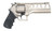 Chiappa Firearms Rhino 60DS L Frame .44 Magnum Revolver with 6-Inch Nickel Barrel and Black Hogue Rubber Grips