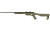 Citadel TRAKR 17 HMR Bolt-Action Rifle with Threaded Barrel in Olive Drab Green