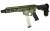 Freedom Ordnance FX-9 Pistol with SBA3 Stock - 9mm, 8-inch Barrel, Olive Drab Green