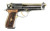 Derya Melik 9mm Semi-Automatic Pistol with Gold and Nickel Finish - Model 10L.Melik9.NG.TR