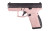 Derya DY9Z 9mm Sub-Compact Striker-Fired Pistol with 15-Round Capacity in Pink and Black