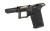 Lone Wolf Distributors LWD Dusk 19 Compact Frame with Textured Grip and Flared Magwell in Black