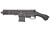 FightLite SCR-556PM Semi-Automatic Pistol with 7.25-Inch Threaded Barrel, Black