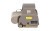 EOTECH EXPS2-0TAN Holographic Sight with 68/1 MOA Reticle and Quick-Detach Lever