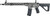 Smith & Wesson PC M&P15 AXE Rifle GVAC - 16.1-inch Barrel, 30-Round Magazine, Modern Sporting Rifle