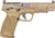 Smith & Wesson M&P9 M2.0 9mm Semi-Auto Pistol with 5-Inch Barrel and Flat Dark Earth Finish