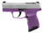SIG SAUER P365 9mm Semi-Auto Pistol with Purple Cerakote Polymer Frame and X-RAY 3 Night Sights