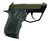 Taurus 22TUC 22 LR Semi-Auto Pistol, Olive Drab Green, Part Number 1-22TUC13-ODG
