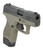 Taurus GX4 T.O.R.O. 9mm Optic-Ready Pistol, Olive Drab and Black, 1-GX4MP931O