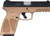 Taurus G3 9mm Semi-Automatic Pistol, Bi-Tone Tan and Black, 1G3B941T
