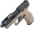 Taurus TX-22 TORO 22 LR Optic-Ready Threaded Barrel Pistol, Flat Dark Earth, 1-2TX22P141F