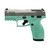 Taurus USA GX2 9mm Compact Semi-Automatic Pistol, 13-Round, Cyan/Silver, 1-GX2P939C