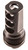 SilencerCo AC591 ASR 3-Port Muzzle Brake, .30 Caliber, 5/8-24 Thread