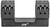 Griffin Armament GSM135H34MM GPM 34mm Scope Mount and Ring Combo, 1.35-Inch Height, Black