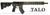Diamondback Firearms Obsidian DB15 Semi-Auto Rifle, 22 ARC, Olive Drab Green Cerakote, Part Number DB1780Z281