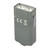FENIX E03R V2 Rechargeable Keychain Flashlight, 500 Lumens, Gray, FX-E03Rv2-GREY