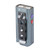 FENIX E06R 700-Lumen Rechargeable EDC Flashlight with UV Light and Red Laser, Gray, FX-E06R-Grey