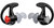 SureFire EP3MPR EP3 Sonic Defenders Flanged Polymer Earplugs, 24 dB NRR