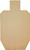 Action Target IPSC-CB IPSC/USPSA Hanging Cardboard Targets, 100 Count