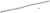 CMMG 55DA193 AR-15 Carbine-Length Gas Tube Kit with Pin, Stainless Steel