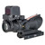 Trijicon ACOG 4x32 Rifle Scope with Red Chevron .223 Reticle and RCR Red Dot Sight, TA31-C-100813