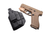 Just Holster It IWB Holster for Glock 19/19X with Hilight Light Compatibility