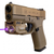 HiLight Primal Series PS5P Tan Flashlight and Laser Attachment