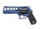 Chiappa Firearms Rhino 60DS L Frame 44 Magnum Revolver with Navy Blue Finish and American Flag Accents