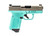 Gforce Arms RAPTURE 9mm Semi-Auto Pistol with Robin's Egg Blue Finish and Fiber Optic Sights