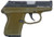 Keltec P-32 32 ACP Semi-Auto Pistol with OD Green Polymer Frame and Matte Blue Finish