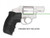 Crimson Trace LaserGrip for S&W J-Frame Round Butt with Green Laser - Model LG-350G