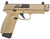 FN 66-102136 545 MRD COMP 45 - Flat Dark Earth Striker Fire Pistol with Optic Ready Slide