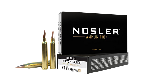 Nosler Match Grade, Nos 60158        300win   210 Rdf  Hpbt      20/10